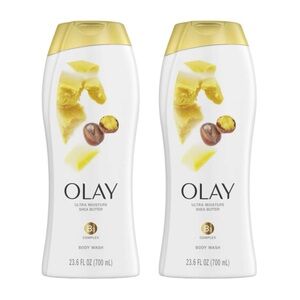 OLAY ULTRA MOISTURE SHEA BUTTER B3 BODY WASH X2 - BRAND NEW